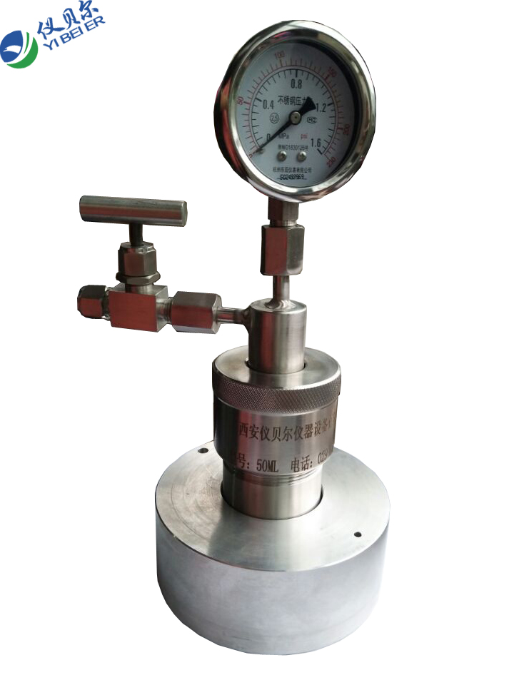 水熱合成反應釜帶壓力表 水熱合成反應釜帶壓力表